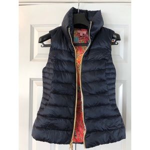 Navy Puffer Vest